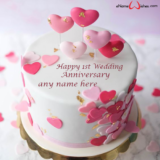 1st-wedding-anniversary-cake-with-name