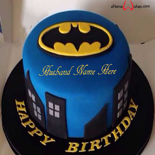 Batman Birthday Name Cake - Best Wishes Birthday Wishes With Name