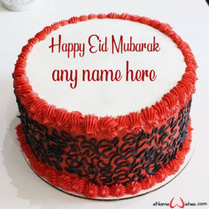 Write Name on Eid ul Adha Mubarak Cake - Best Wishes Birthday Wishes ...