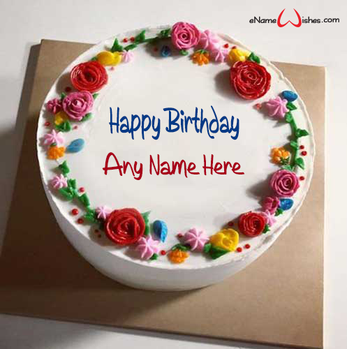 Best Happy Birthday Cake with Name - Name Birthday Cakes - Write Name ...