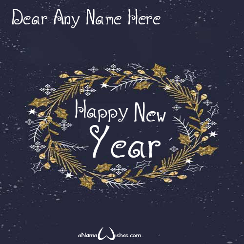 Best Happy New Year Name Wish Card - eNameWishes