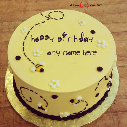 Birthday Cake Ideas For Adults With Name - Name Birthday Cakes - Write 