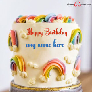 Buttercream-Rainbow-Birthday-Cake-with-Name-for-Girl-Friend