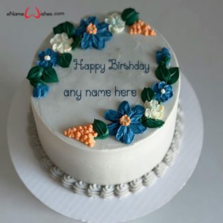 Create free personalized birthday cake image online