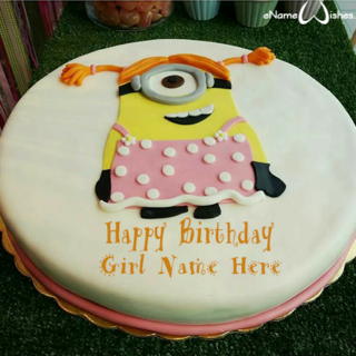 Cute-Minion-Name-Cake-for-Girl