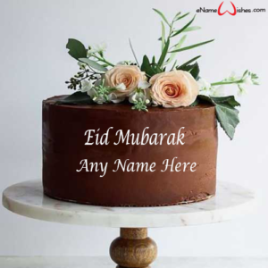 Create Eid Wishes Cake with Name - Best Wishes Birthday Wishes With Name