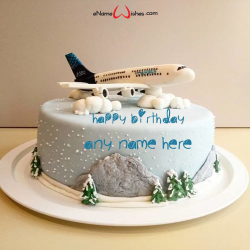 Aeroplane Cake - Three Sweeties