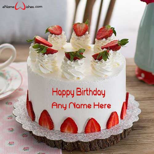 Beautiful Birthday Cake Picture With Name Enamewishes