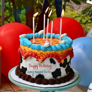 best kids birthday cake design with name edit