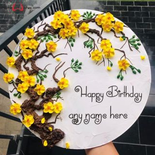 birthday cake edit name free download