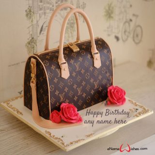 birthday cake for girl with name edit simple