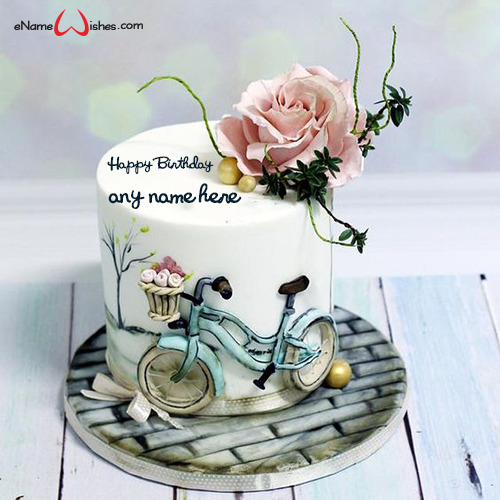 Birthday Cake With Name Edit Free Download Enamewishes