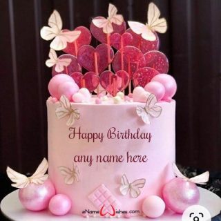 birthday cake with name editing free