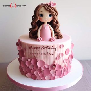 birthday cake with name to edit online