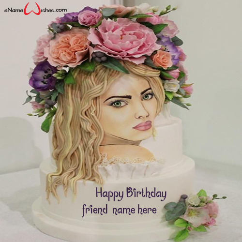 Customized Happy Birthday Cake For BFF😍😍😍 . #cake #cakes #cakecafe  #cakelove #cakesofinstagram #cakesonline #cakedecorations #cakestagram… |  Instagram