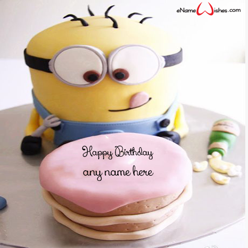 Boy Birthday Cake with Name - Name Birthday Cakes - Write Name on Cake ...