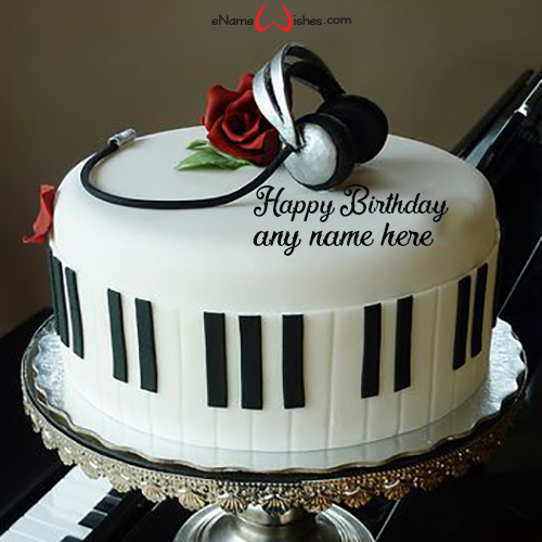 Boy Happy Birthday Cake with Name Edit - eNameWishes