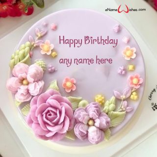 cake pic happy birthday with name