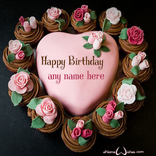 Create Birthday Cake with Name - Name Birthday Cakes - Write Name on ...