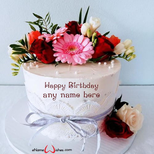 Create Custom Birthday Cake Online - Name Birthday Cakes - Write Name 