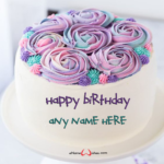 Personalised Birthday Cake with Name Edit - Best Wishes Birthday Wishes ...