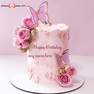 customized creative birthday cake with your name online