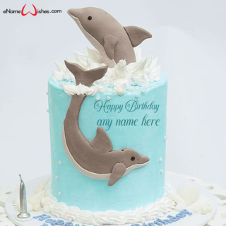 dolphin-birthday-cake-ideas-with-name-edit-online