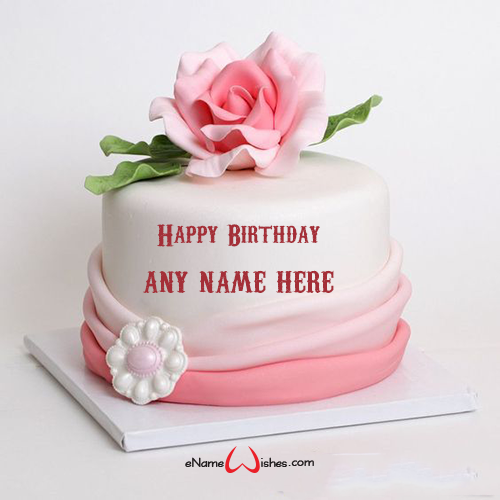 Enter Your Name on Birthday Cake - Name Birthday Cakes - Write Name on ...