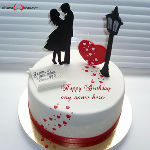 Happy Birthday Aalif Cake And Romantic Wishes For Boys Bdy