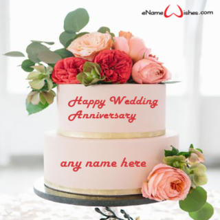 flowers-arrangement-wedding-anniversary-cake-with-name