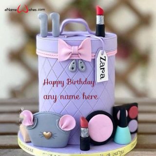 fondant birthday cake with name edit