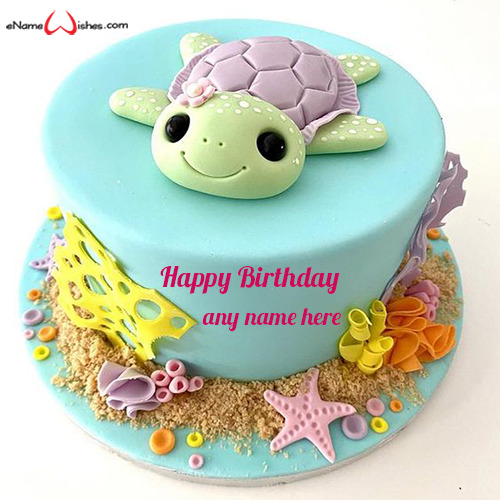 Free Photofunia Birthday Cake with Name eNameWishes