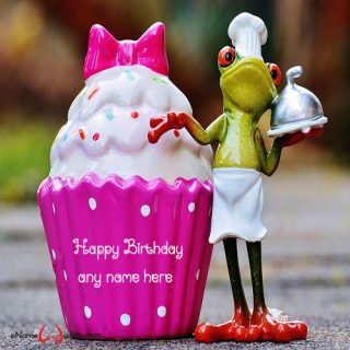 funny birthday cake with custom name edit free