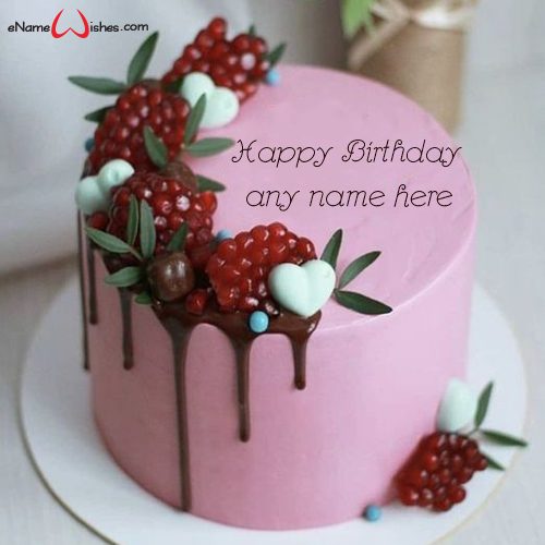 Happy Birthday Cake Image with Name - Name Birthday Cakes - Write Name ...