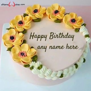 Happy Birthday Cake Name Create