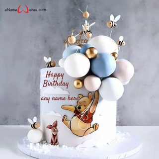 happy birthday greeting message on cake