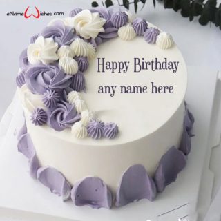 happy birthday personalized cake with name edit