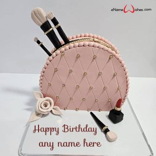 happy birthday wishes cake image with name editor online free