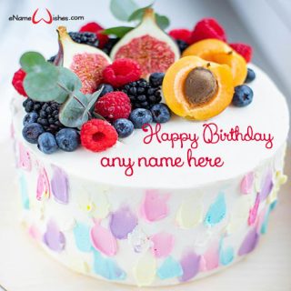 hbd cake with name edit for girl