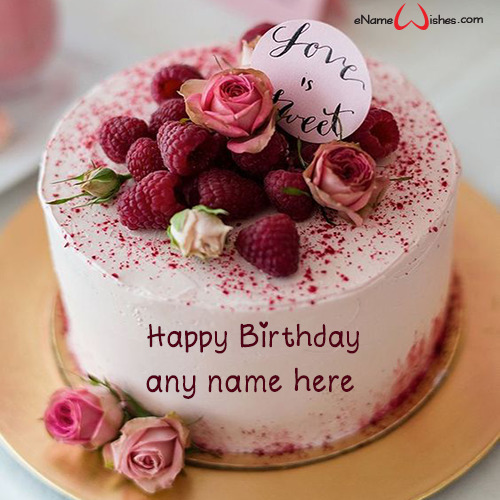 Latest Birthday Cake with Name Edit - Name Birthday Cakes - Write Name ...