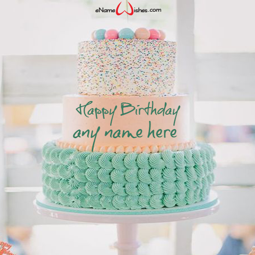 Download Delicious Happy Birthday Cake with Candles and Festive Decorations  | Wallpapers.com