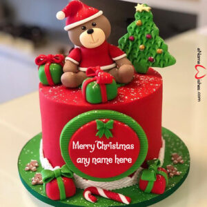 Christmas Cake with Name Generator Online Free - Best Wishes Birthday ...