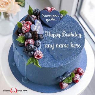 make your name on birthday cake online free