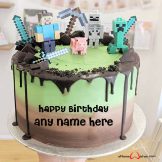 minecraft-cake-with-name