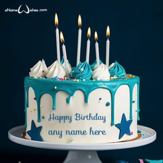 online happy birthday custom name cake picture free