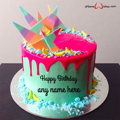 Online Name Maker Stylish Birthday Cake with Name Name Birthday Cakes