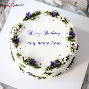 Birthday Cake with Name Editing for Lover - Best Wishes Birthday Wishes ...