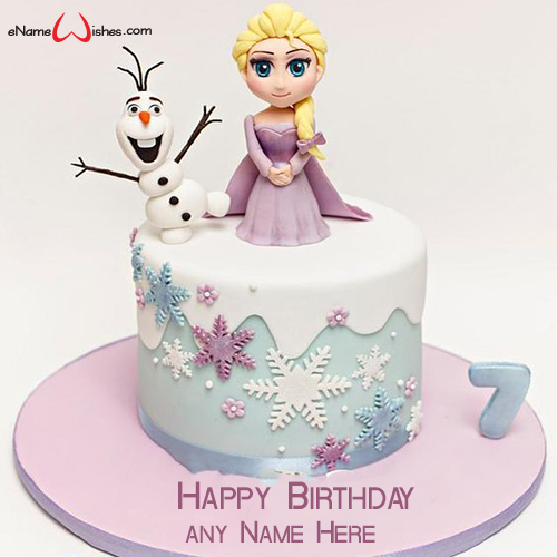 Princess Birthday Cake with Name Editor - Best Wishes Birthday Wishes With  Name