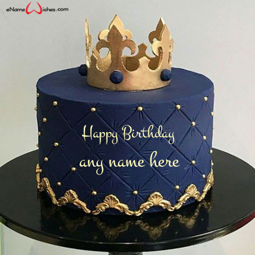 First Birthday Princess Crown Theme Cake