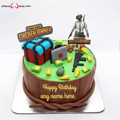 PUBG Theme Cake – Sacha's Cakes